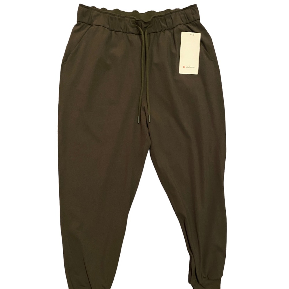 Lululemon Stretch High-Rise Jogger - Dark Olive Size 12 Short